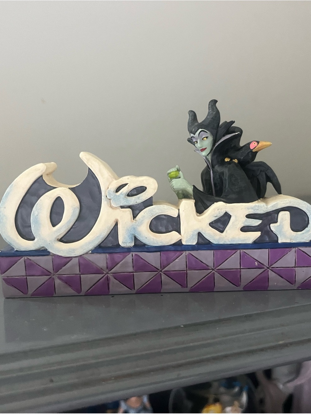 Disney Maleficent 'Wicked' Decorative Figurine - Jim Shore